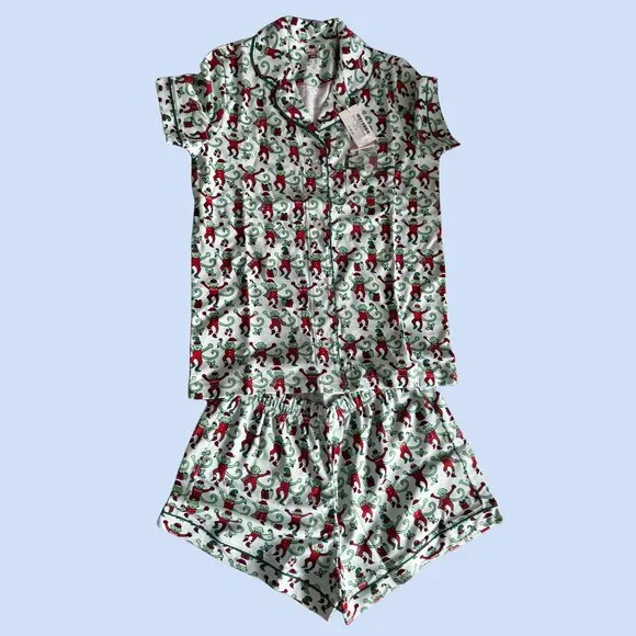 NWT- Roller Rabbit- Holiday Monkey- Size XS